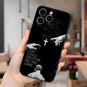 Case for iPhone 17 16 Pro Max 15 Plus 14 13 12 11 Air XS XR Bible Verses Proverbs 12:1 Christian Pattern Anti-Scratch Shockproof Soft Silicone Protective Cover