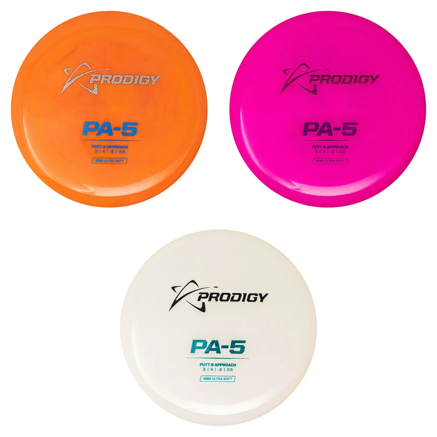 Prodigy Disc Golf 400 Ultra Soft PA-5 Putter 3/4/-2/0.5 - Choose Exact Disc