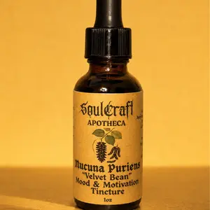 Organic Mucuna Puriens 4:1 Wellness Drops | Emotional Vitality | Nervous System Support | 1 fl oz