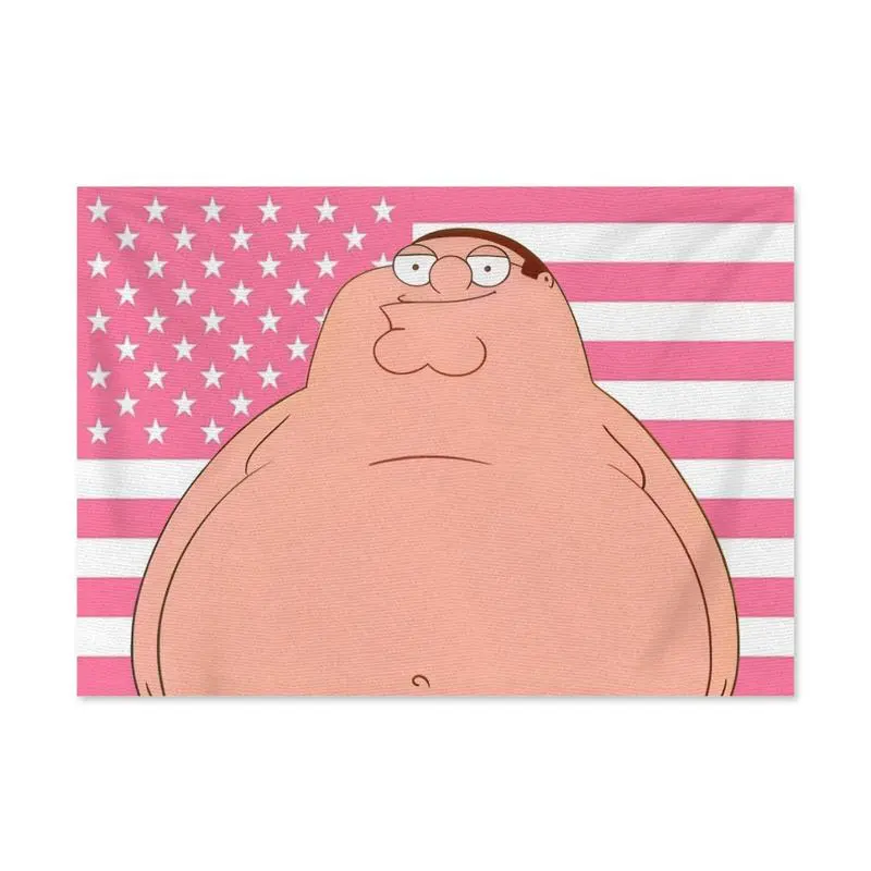 Peter Griffin Album Cover Durable Decorative Tapestry - Tree Design, 30x40 in (30 – 34 In Range), Funny Art Backdrop Banner Tapestry for Indoor Home Bedroom, Man Cave Wall Flag, Outdoor Use, Backdrop Banner Tapestries
