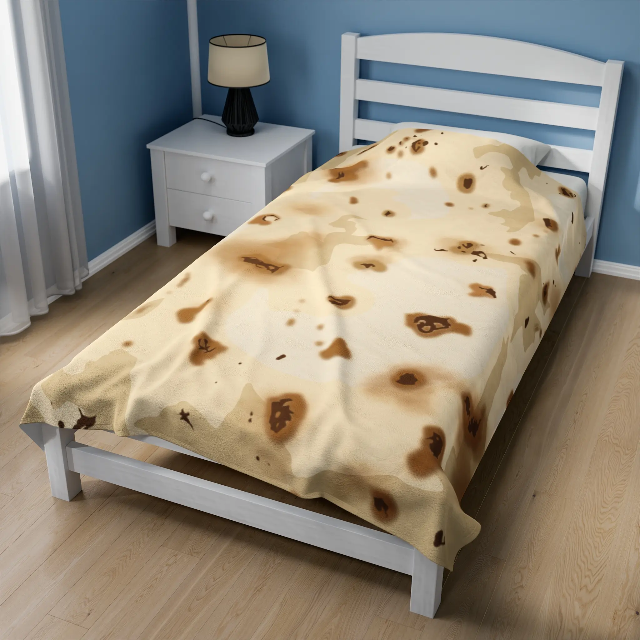 Tortilla Burrito Soft Blanket - Soft and Comfortable Blanket for Home or Outdoor Use