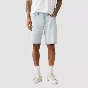 Levi's Men's 454 Relaxed Fit 10" Shorts - Light Blue Denim 33