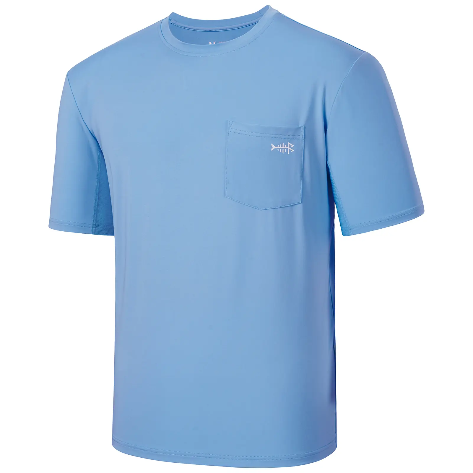 BASSDASH Men’s UPF 50+ Performance Short Sleeve Pocket T-shirt UV Sun Protection Fishing Hiking Kayaking Sports Shirts