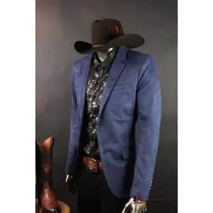 PLATINI NAVY GAMUZA SUEDE BLAZER BLZ8860