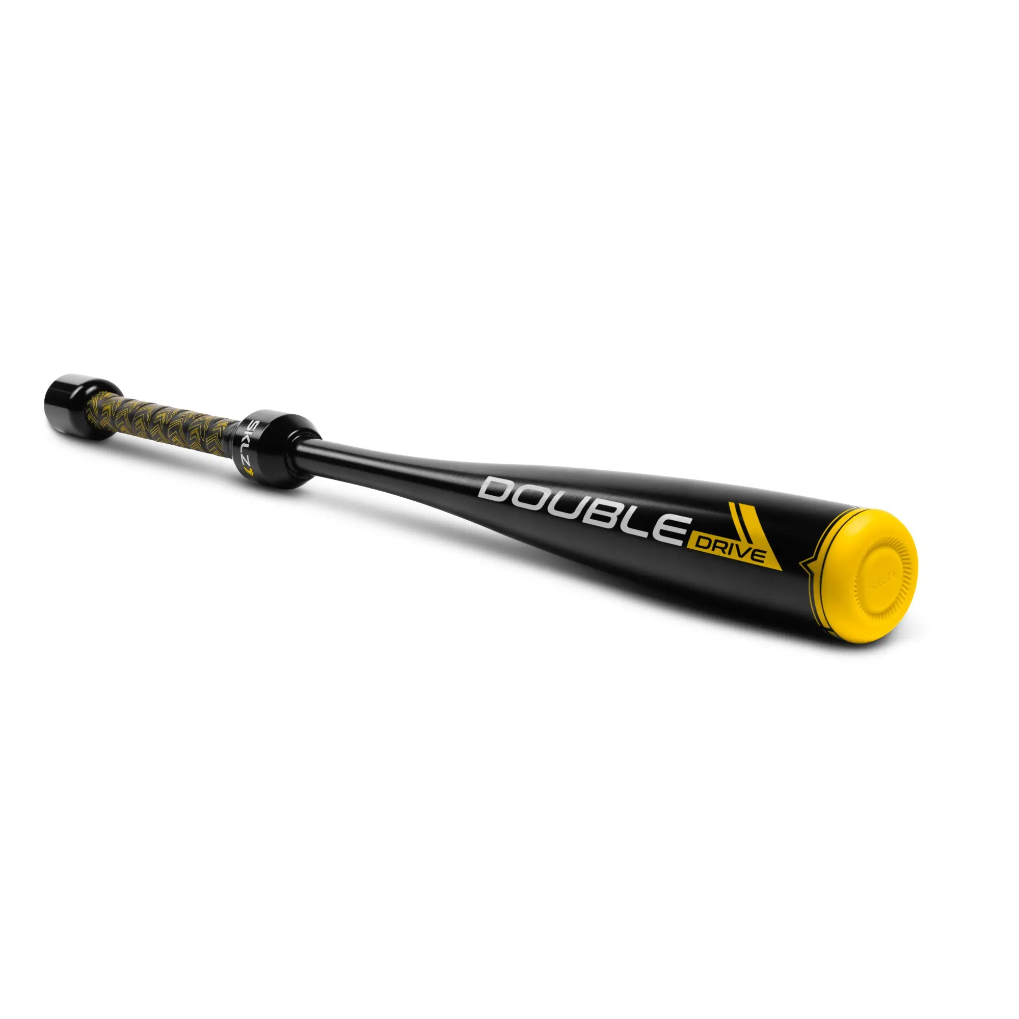 SKLZ Double Drive Training Baseball Bat - 28" Length, 30 oz Weight, Durable Aluminum Build, Comfortable Durasoft Grip, Batting Practice Equipment, 12-Month Warranty