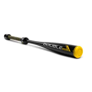 SKLZ Double Drive Training Baseball Bat - 28" Length, 30 oz Weight, Durable Aluminum Build, Comfortable Durasoft Grip, Batting Practice Equipment, 12-Month Warranty
