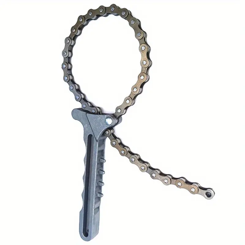 2024General-purpose oil chain wrench, engine oil and fuel filter element removal tool, automotive engine torque chain wrench, pliers removal tool2025