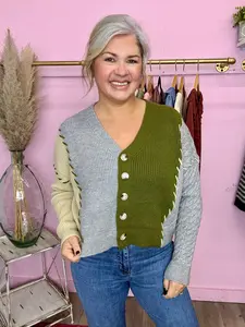 Patchwork Cardigan