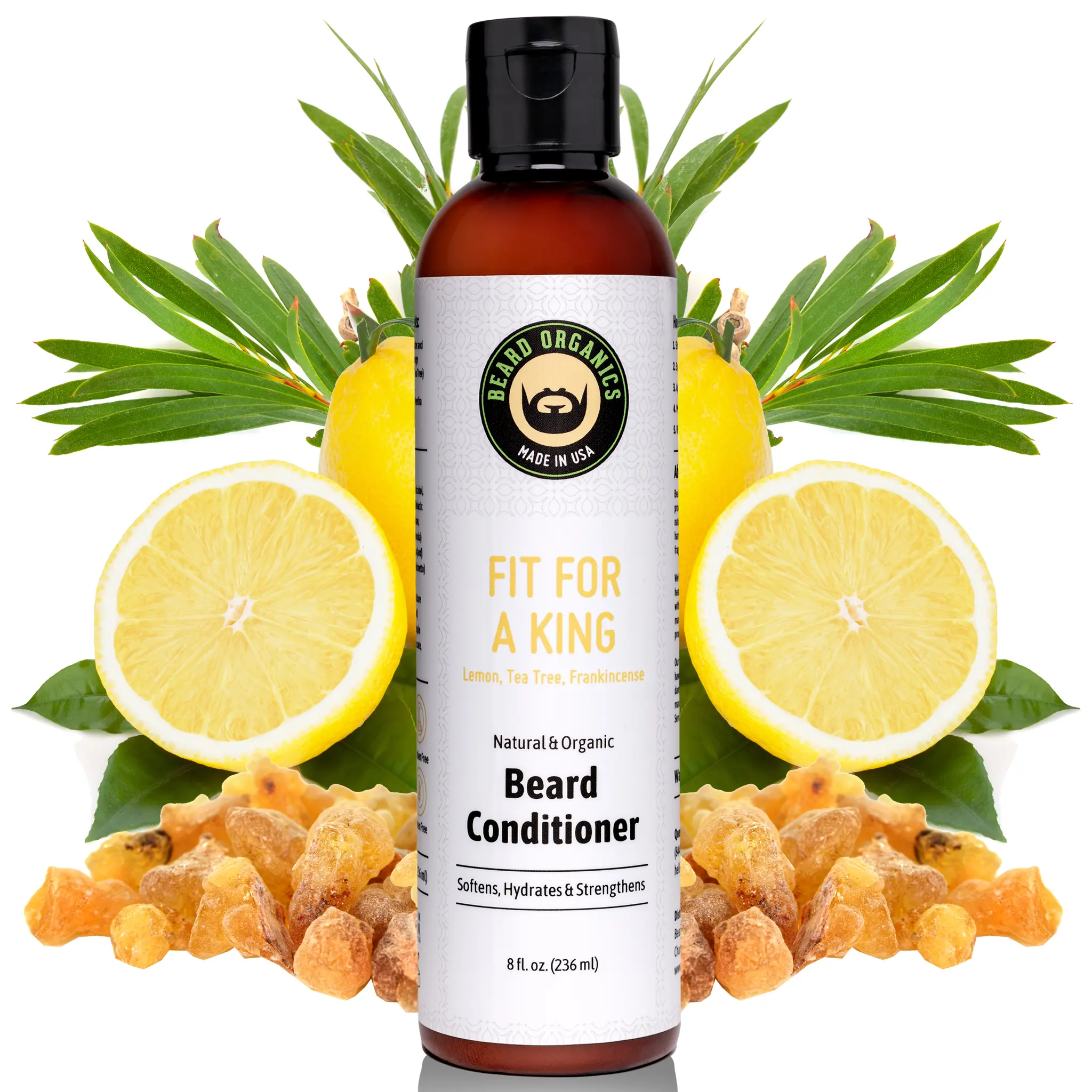Beard Organics Natural Beard Conditioner for Beard Care & Hair Care