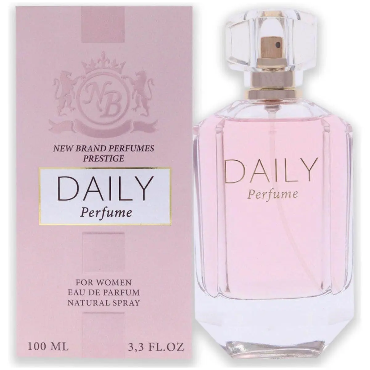 NEW Brand Prestige Daily EDP Full-Size Fragranced Elegant Floral Women's Fragrance Perfume - 3.3 fl oz, Refined Cedar Wood and Honey Blend Scent, Striking Aroma, New In Box, Full-Size Women's Fragrance