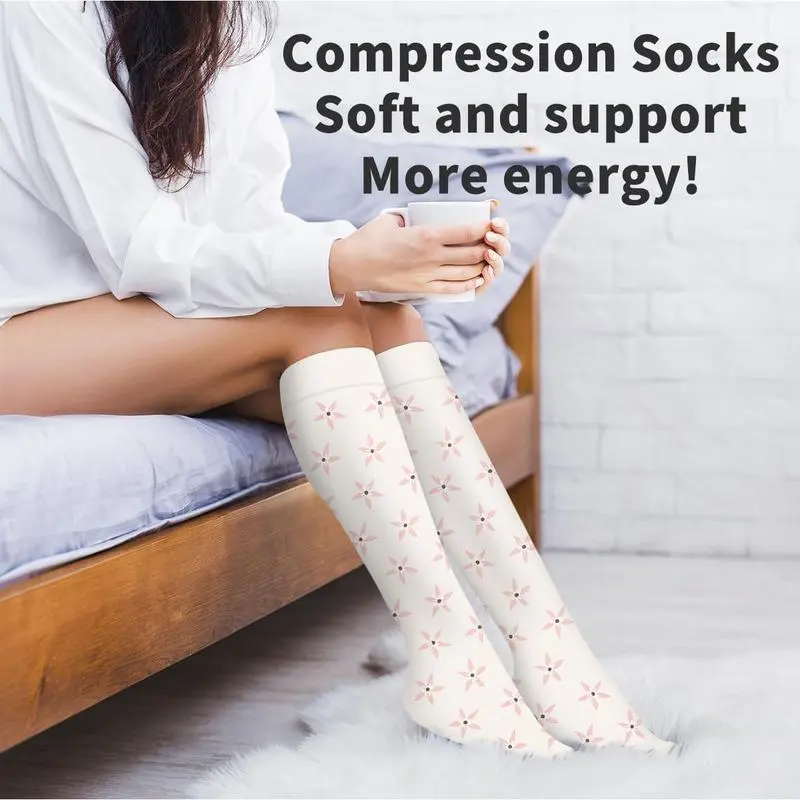 Compression Socks for Women and Men(6Pairs)-Best Support for Running,Knee High Stocking for Sports Running Travel Nurses Compression Socks for Women and Men(6Pairs)-Best Support for Running,Knee High Stocking for Sports Running Travel Nurses