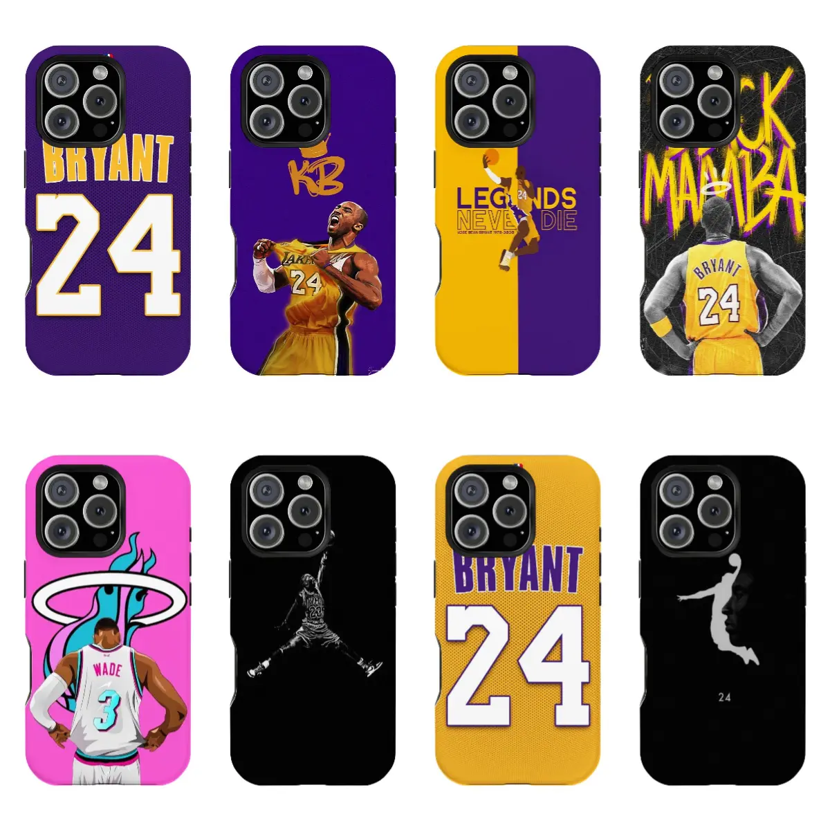 Basketball Player Themed Double-Layer Durable Smartphone Cellphone Casing Cover, Hard Shell Protection for iPhone 17/16/15/14/13/12 Pro Max/Pro Plus, Unique Design, Ideal Gift for Devices, Accessories