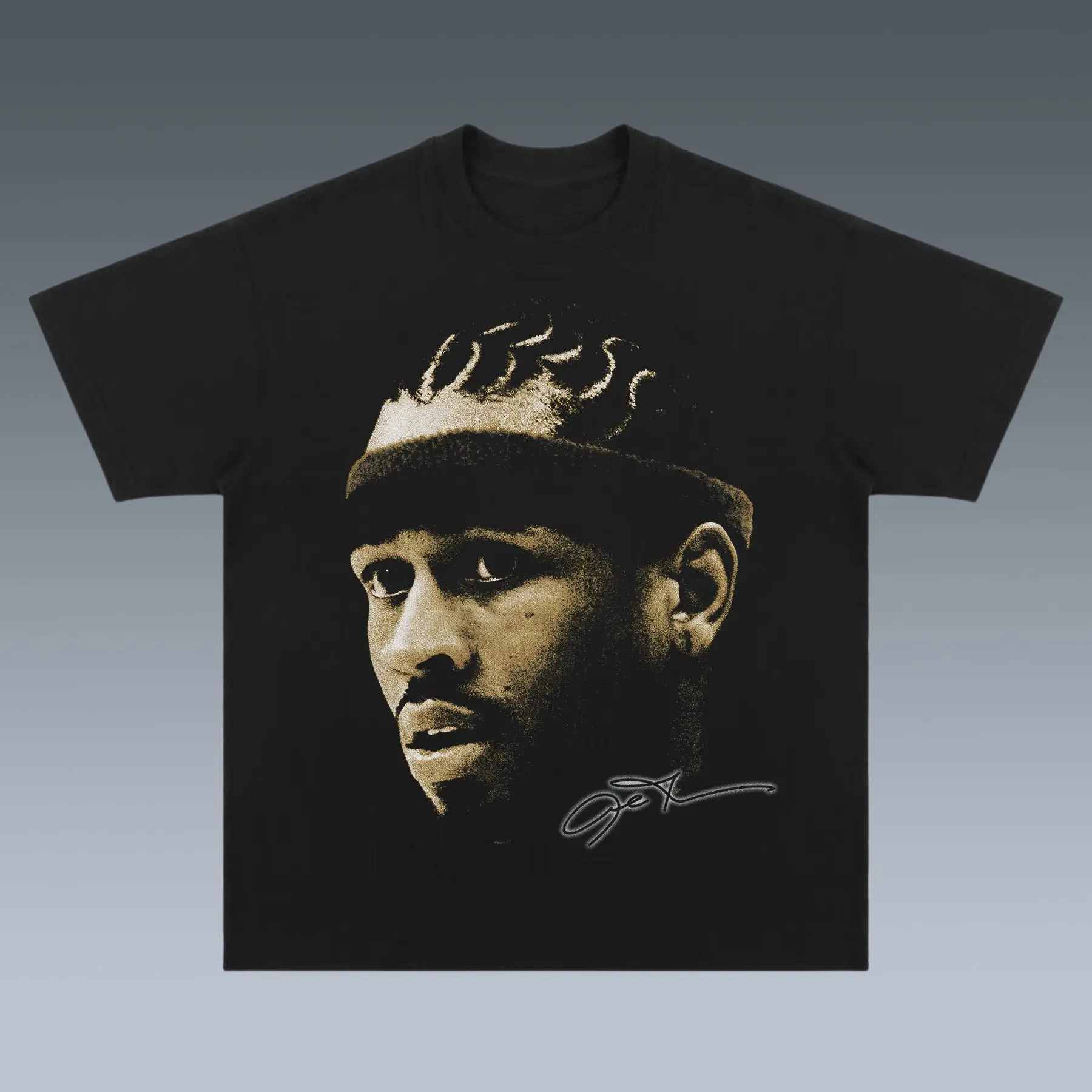 100% COTTON TEE |     ALLEN IVERSON-AI - VINTAGE BOOTLEG Streetwear
