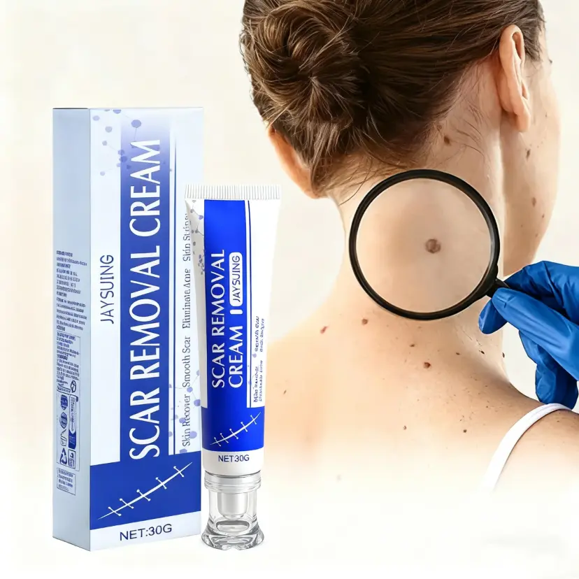 Scar Removal Cream, Effective Gel for Acne Scars,Pimple Marks, Stretch Marks, Burns, Cuts &Surgical Scars. Skin repair moisturizer smooths texture, hydrates & improves scar look. 30g non-greasy for face & body, fits all skin types, men &women.tiktoksh