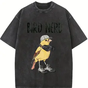 Comfort Colors Bird Nerd T-Shirt, Bird Lover Tee, Funny Bird Watcher Tshirt, Twitcher T-Shirt, Gift for Bird Nerd, Bird Tee, Bird Watcher Gift, Bird Nerd Tee