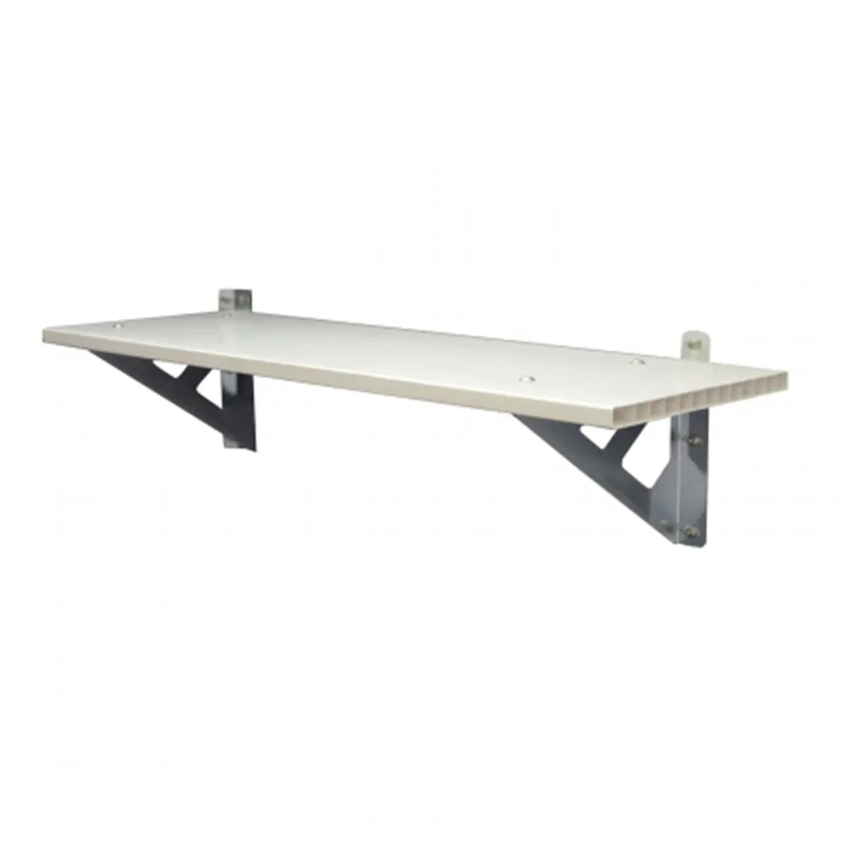 212 MAIN Palram-Canopia SkyLight Wall-Mount Storage Shed Shelf Complete Kit, Steel-PVC Shelves, 66lb Weight Capacity