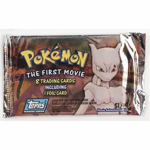 1999 Topps Pokemon The First Movie Pack