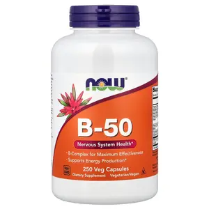 NOW Foods B-50, 250 Veg Capsules