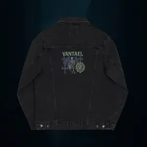 Unisex Embroidered Denim Jacket | Casual Fall Fashion, Cool Streetwear, Gift for Him/Her, Unique Layering Piece, Vintage Style