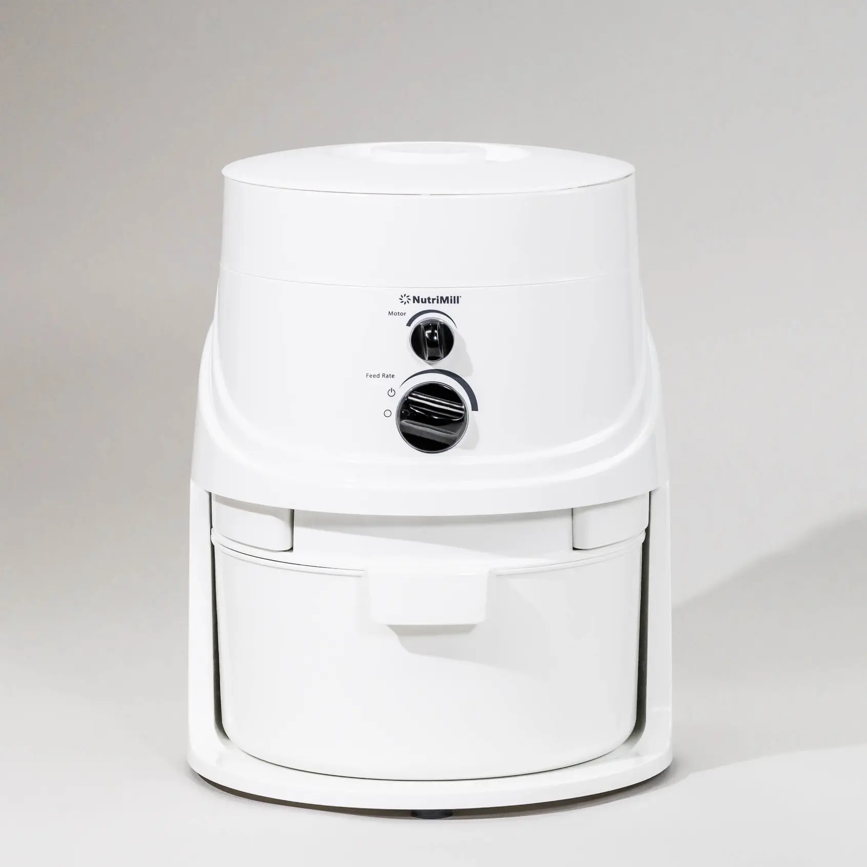 NutriMill Classic Grain Mill Machine - High-Power Automatic Corded Unit, Household Kitchen Specialty Appliance to Grind Grains