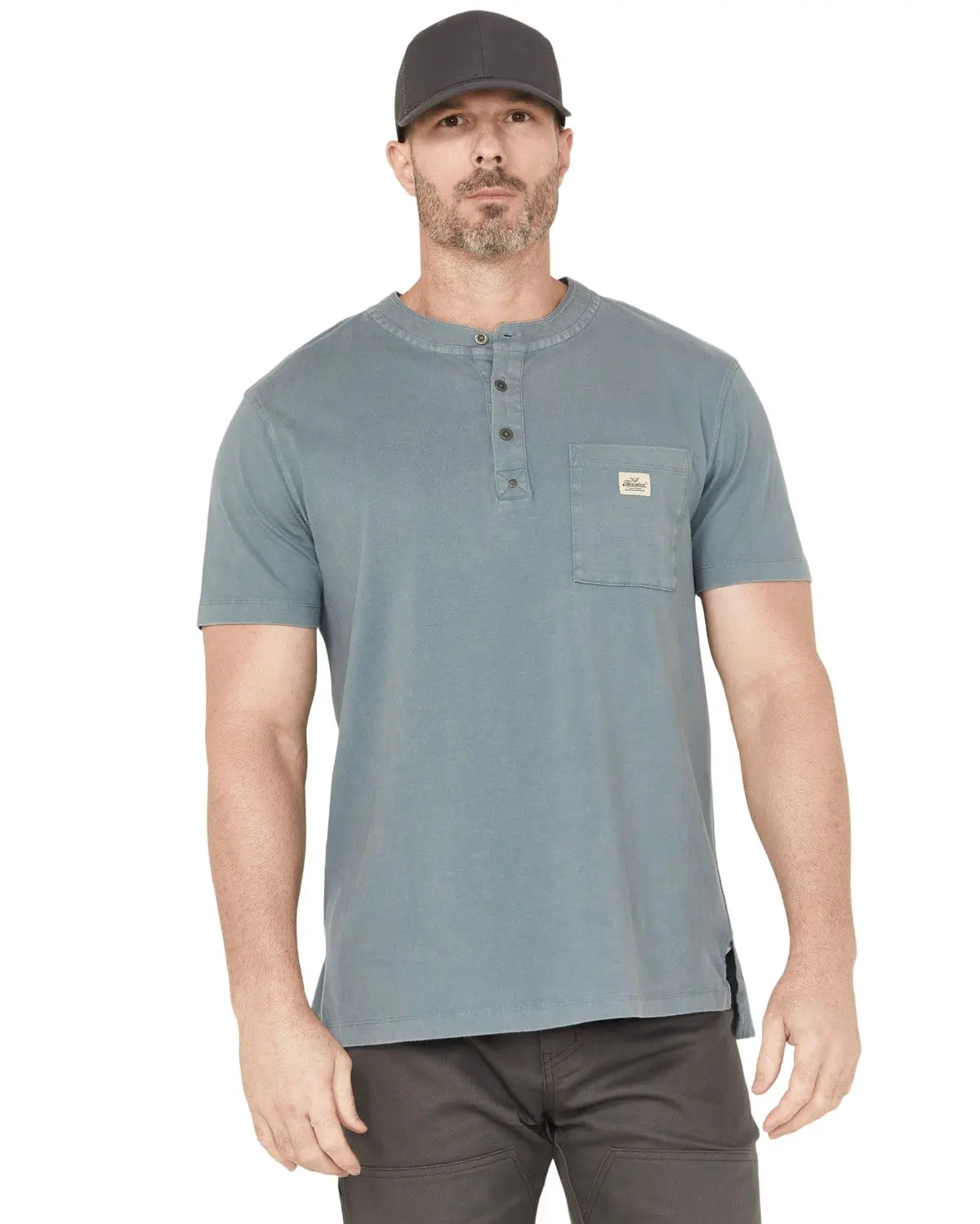 Thorogood Men's Men'S Vintage Wash Short Sleeve Pocket Work T-Shirt - Tg206130-Glbl