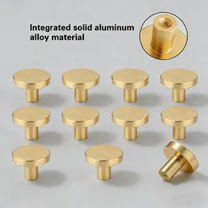 12-Piece Aluminum Alloy Single Hole Drawer Handles in, Stylish Cabinet Pulls, Elegant Hardware for Furniture, Perfect for Home Refresh