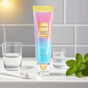 UTOGRU Naturally Derived Intense Triple Whitening Niacinamide Whitening Toothpaste-B for Brighter Teeth 100g