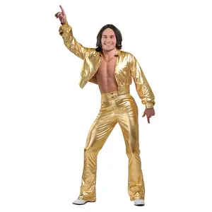 Men's Plus Size Studio Disco Costume