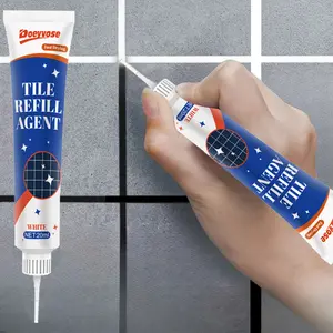 Doeyvose Waterproof Tile Grout Sealant, Easy Application, Durable Long-Lasting, Ideal for Kitchen & Bathroom Use