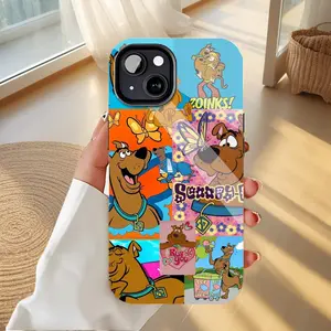Scooby-Doo Cartoon Vibrant Collage Phone Case for Fans & Kids - Durable Shockproof with Fun Designs, Compatible with iPhone 11/12/13/14/15/16 (Pro Max/Plus), Perfect for Daily Use & Holiday Gifts