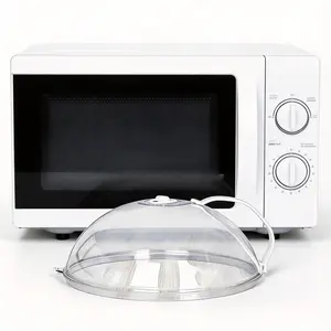 1-pcs Microwave Splatter Cover – BPA-Free, Dishwasher Safe, Mess Prevention, Food Juiciness Locking, Easy-to-Clean Home Care Splash Guard Kitchen Gadget (for Soup, Pasta)