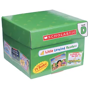 212 MAIN Scholastic Teaching Resources Little Level Readers Set D, Learning Books, Early Reading Book for Young Learners