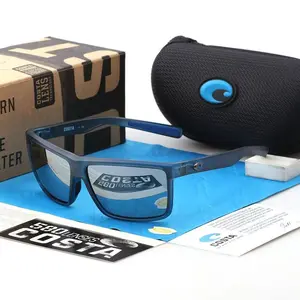 COSTA Del Mar Polarized Rinconcito Fishing Sunglass-Ice Blue, Costa Sunglasses For Men, Stylish, Durable, Versatile, Polarized, Anti-UV/Blue Light, Dust/Windproof – Gift For Him