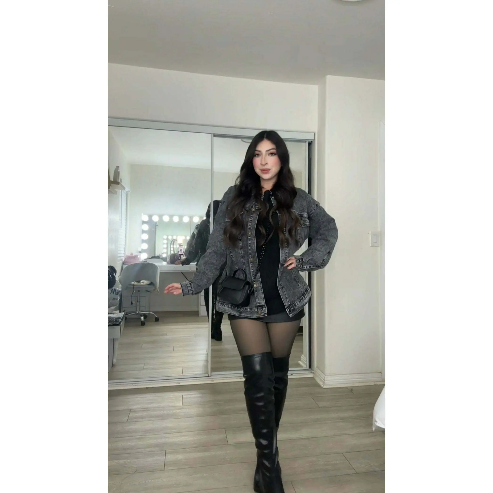 Michi Oversized Denim Jacket