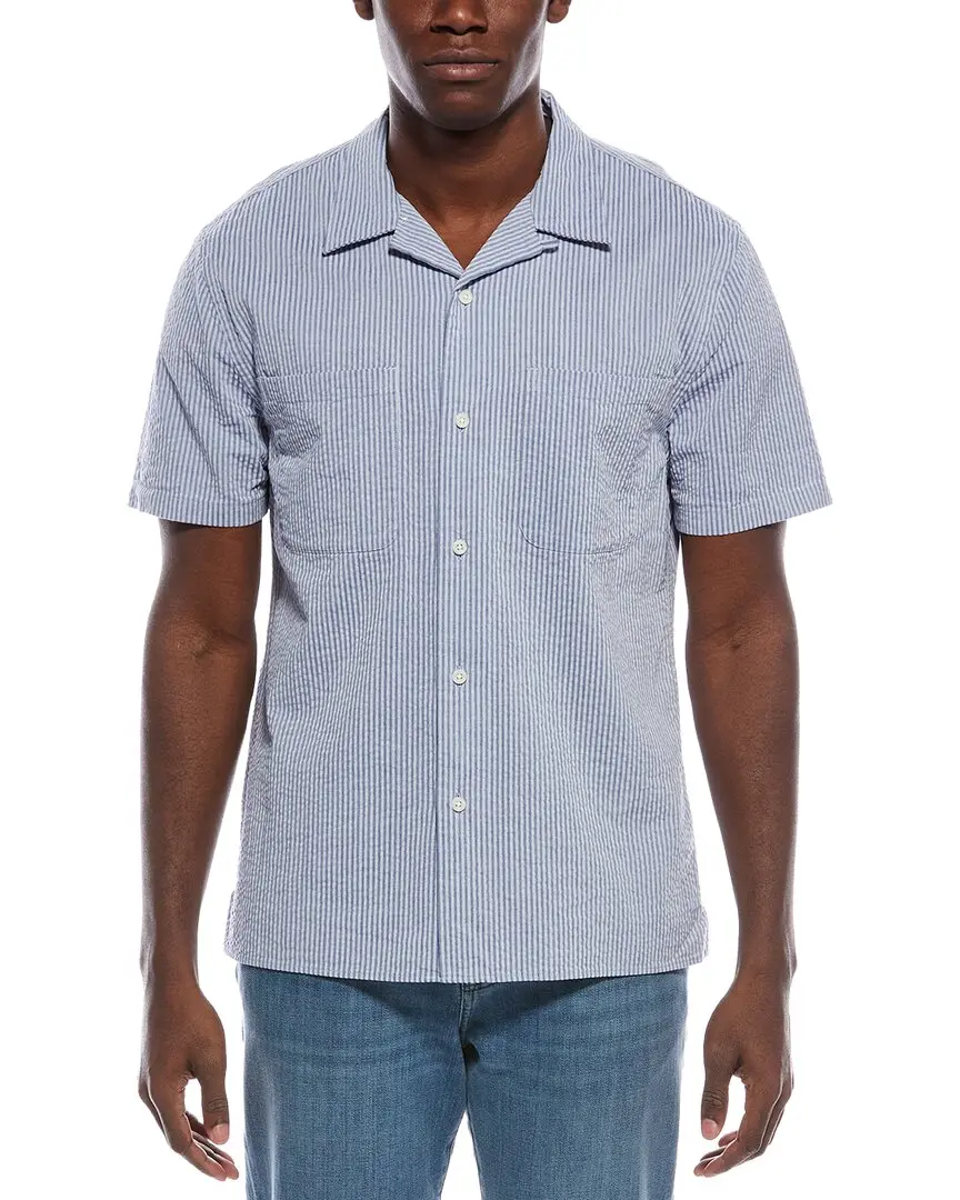 Vince Classic Fit Stripe Shirt