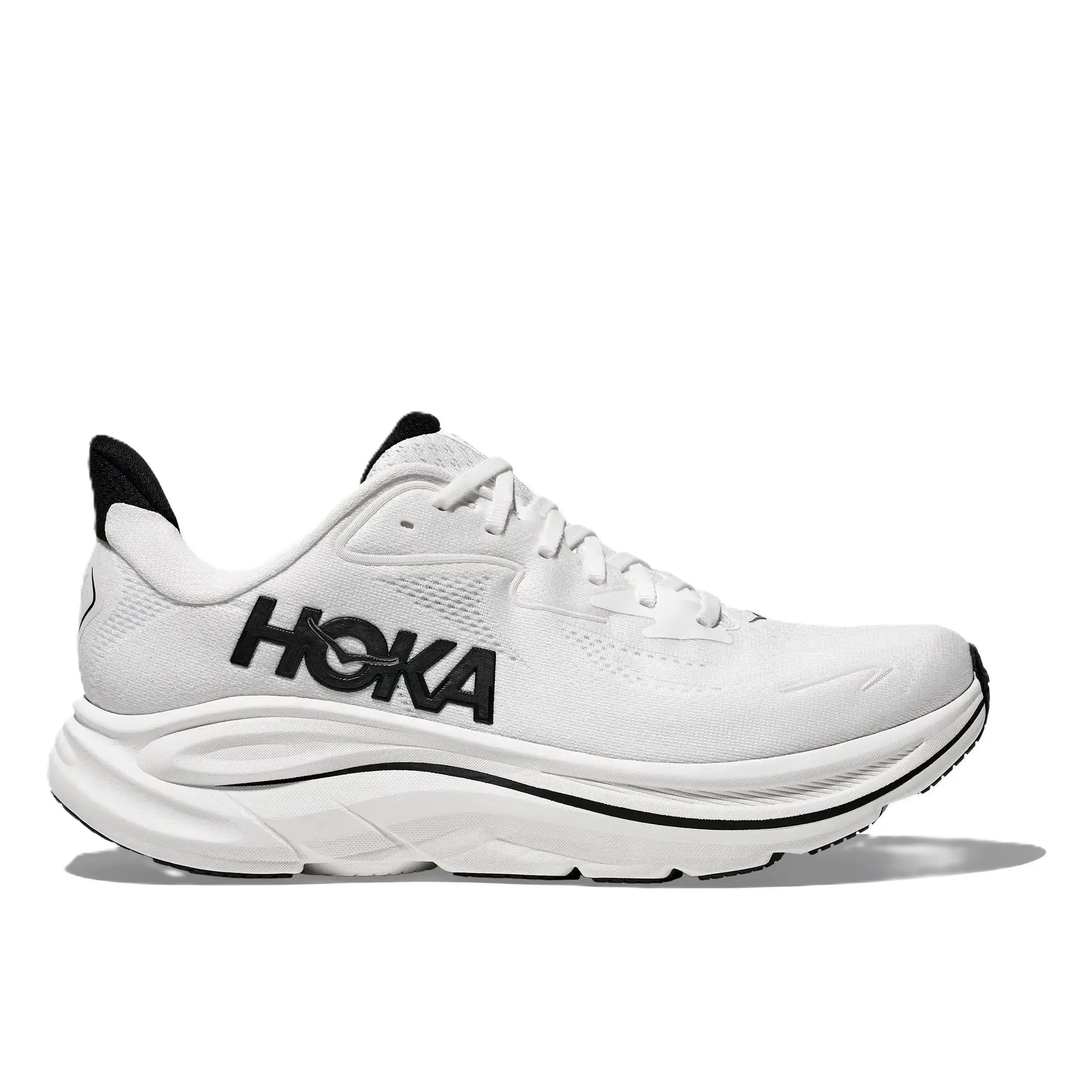 Hoka One One Clifton 10 White Black 1162030-WBLC Men's Fashion Shoes New