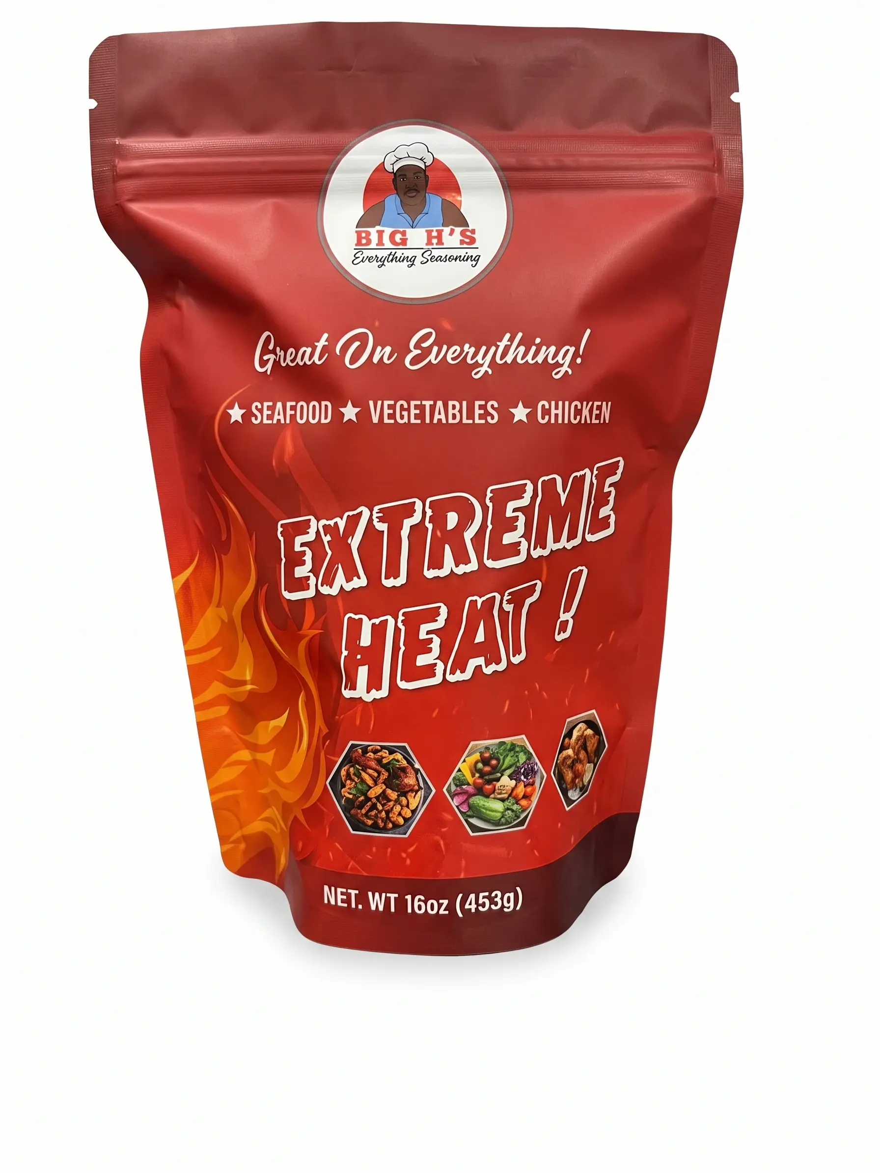 Big H's Everything Extreme Heat Seasoning - 16oz