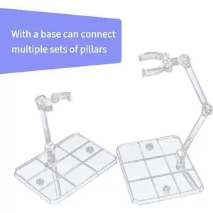 1/4/5/8/10 Pc HG144 Action Figure Display Holder Base Doll Model Support Stand