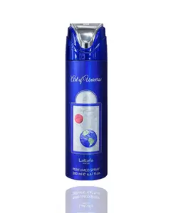 Lattafa Art Of The Universe Men's Fragrant Body Spray - 200ml, Floral Woody Musk Fragrance with Woody, Citrus, Amber, Fresh Floral Notes, Zesty Daily Wear for Men's Fashion & Selfcare, Single Item