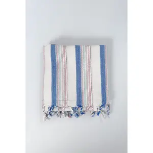 Blue Ivory Montauk Towel