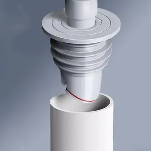 Silicone Bathroom Sewer Seal Ring, Kitchen Sink Sewer Pipe Plug, Washing Machine Anti-odor Leakage Floor Drain Connector Stopper