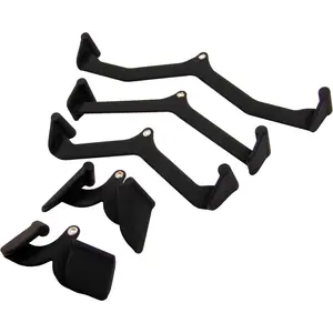 Multifunctional Home Gym System Workout Station Multiple Grip Handles, 5-Piece Combo