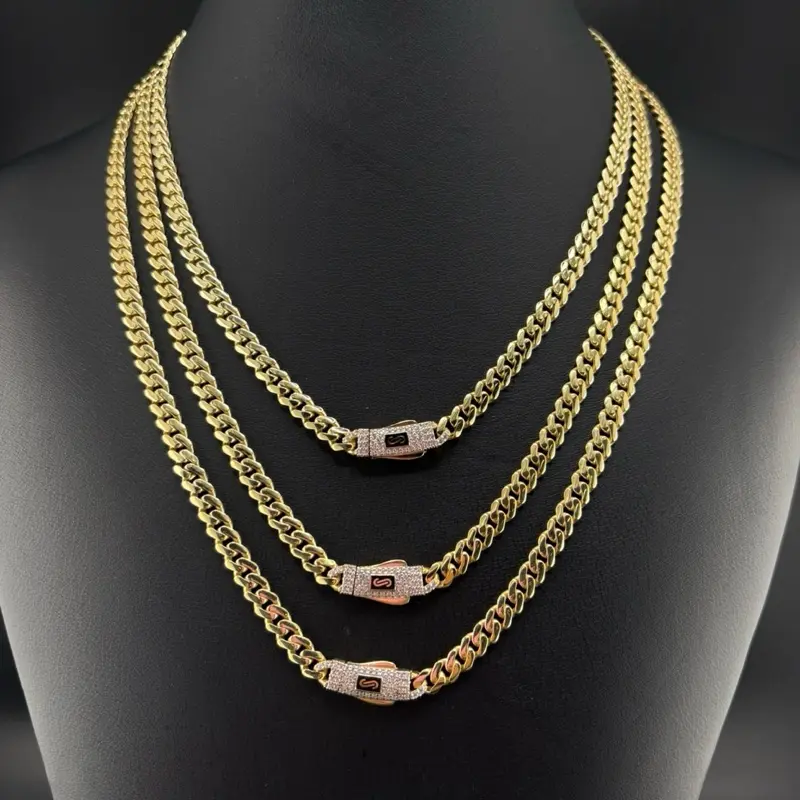 14K Gold Chain - Monaco 5mm 16-20 inches