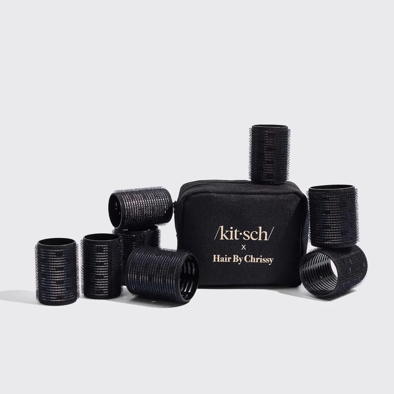 Kitsch X Hair by Chrissy Ceramic Thermal Rollers 8pc Set Kitsch X Hair by Chrissy Ceramic Thermal Rollers 8pc Set