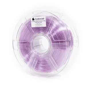 Cookiecad - Purple Star Stuff PETG Filament | Translucent Glitter