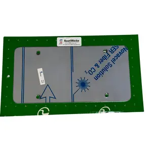 RoadWorks – Stainless Steel Vanity Plate