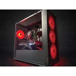 🖤⚡ DARK FIBER ⚡🖤 Ryzen 5 5500| RX 9060XT| 16 GB DDR5| 1.25 TB SSD| 650W PSU