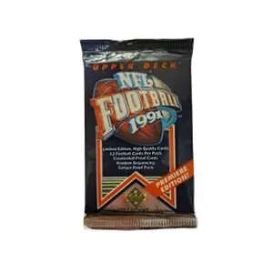 Upper Deck 1991 NFL Football Pack Featuring Rookies & Premier Edition Collectible Cards