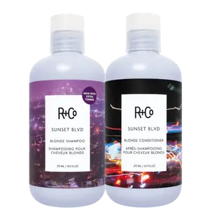 SUNSET BLVD Blonde Shampoo + Conditioner Set