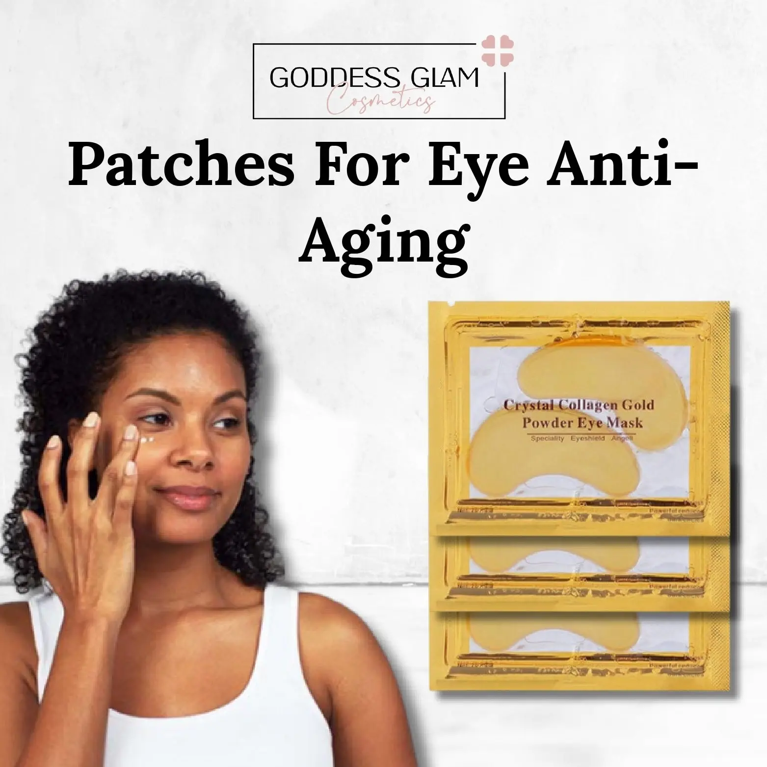 Gold Crystal Collagen Patches For Eye Anti-Aging